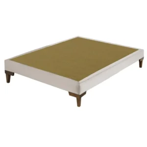 Box Para Colchão Linho Bege