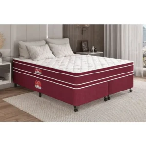 Colchão Castor King Red & White Double Face